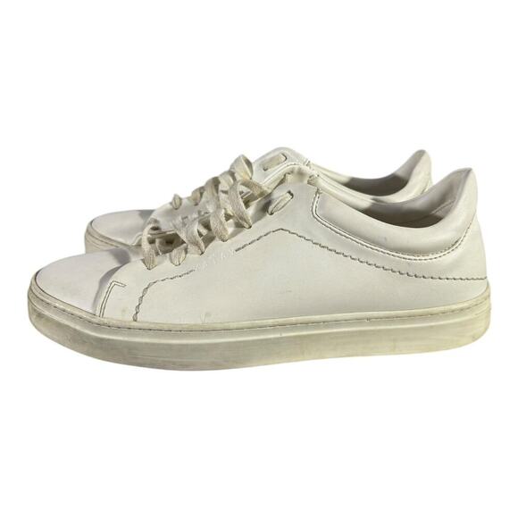 Yatay Womens Vegan Leather Shoes Sneakers Size 38 8 Black Hemp Laces Recycled - Picture 4 of 8